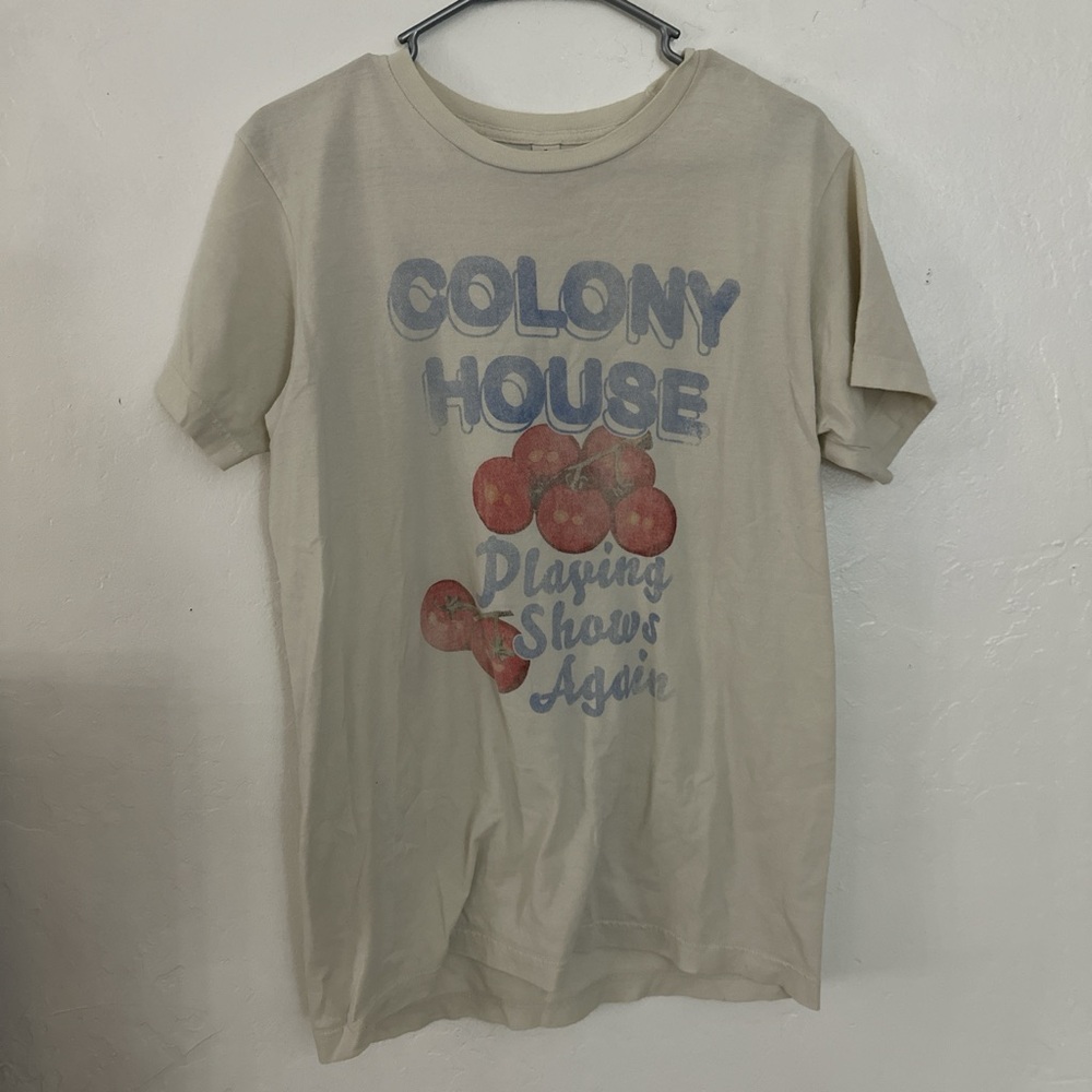 Colony House 2021 concert shirt